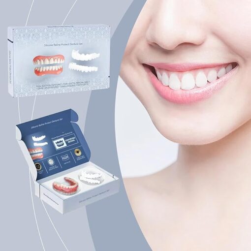 QIAWI™- Premium Custom Silicone Denture Set - Image 3