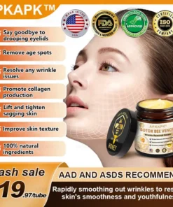 APKAPK™ Botox Bee Venom Wrinkle Removal Cream--Made and Shipped from the USA✅Last Day Promotion 80% OFF