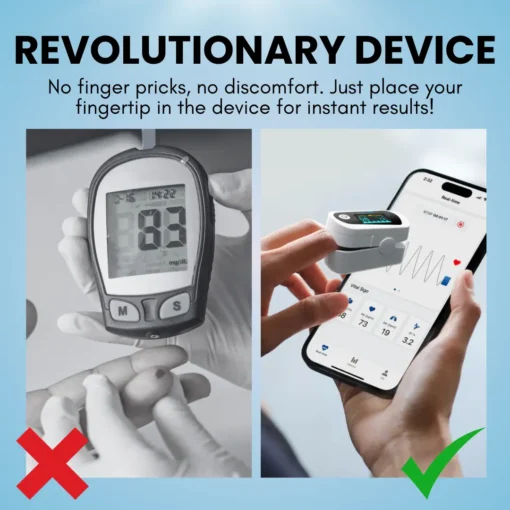 HERMSA™ Noninvasive Laser-Precision Glucose Monitor - Image 2