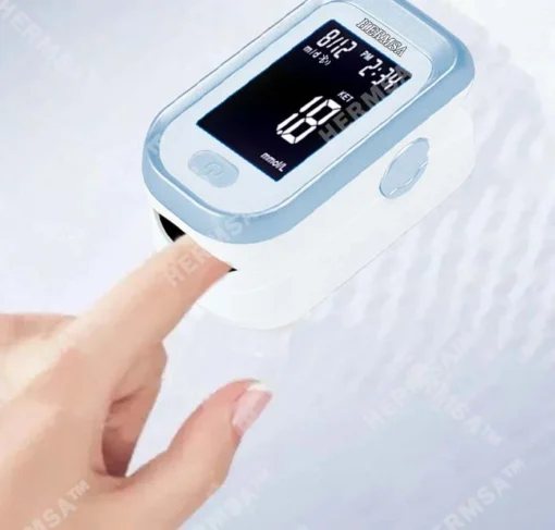 Hermsa™ Precision Noninvasive Bluetooth Blood Glucose and Ketone Testing Medical Device - Image 7