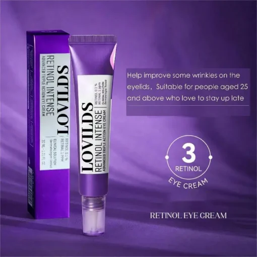 LOVILDS™ Retinol Powerful, Advanced Triple Action Eye Cream