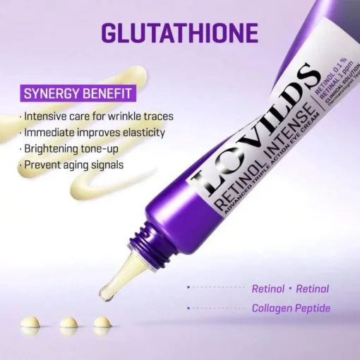 LOVILDS™ Retinol Powerful, Advanced Triple Action Eye Cream