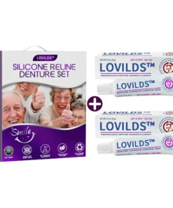 LOVILDS™ Silicone Reline Denture Set