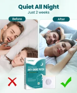 Lovilds™ SilentBreathe Anti-Snore Patch