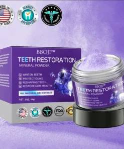 ✅Official Store | BBOJI™ Tooth Health Mineral Powder👄MHRA-Certified (for the treatment of periodontitis and oral ulcers, prevention of tooth loss, and repair of gum recession)