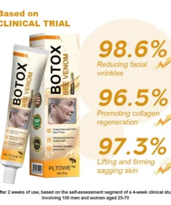 PLTOWE™ Botox Bee Venom Wrinkle Removal Cream - ✅Last Day Promotion 80% OFF