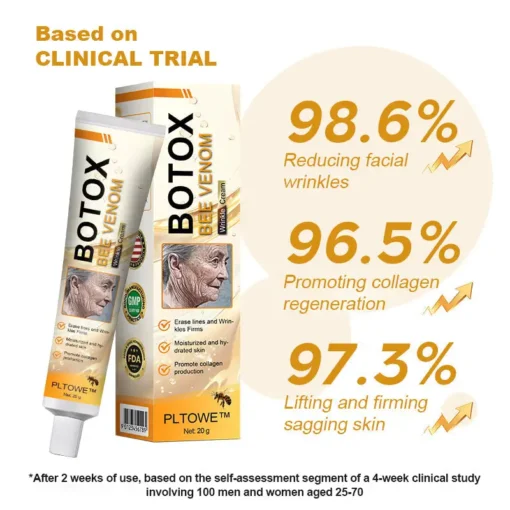 PLTOWE™ Botox Bee Venom Wrinkle Removal Cream - ✅Last Day Promotion 80% OFF