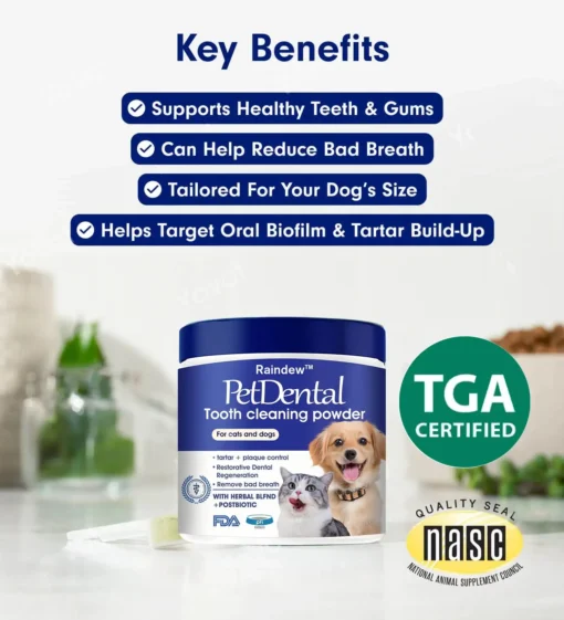 Raindew™ Pet Dental Powder