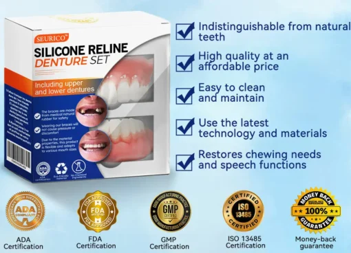 Seurico™ Silicone Reline Denture Set - Image 2