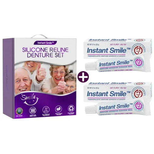 Smile™ Silicone Reline Denture Set