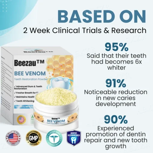 Beezau™ Bee Venom Teeth Restoration Powder