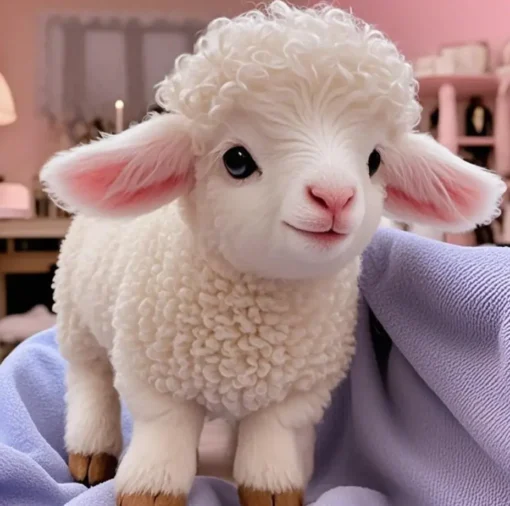 LambieSoft™ Adorable Plush Lamb